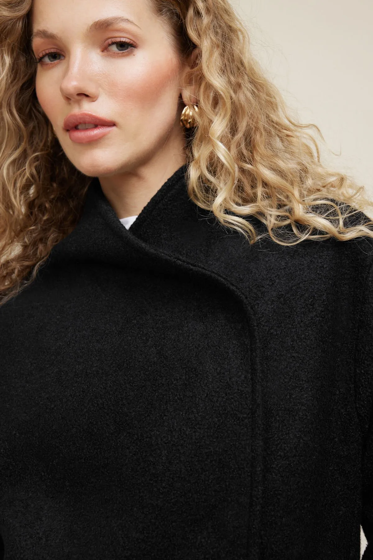 Cocoon Wool Jacket sold by Dynamite product image thumbnail 5