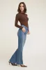 Elodie Stretch High Rise Bootcut Jeans sold by Dynamite