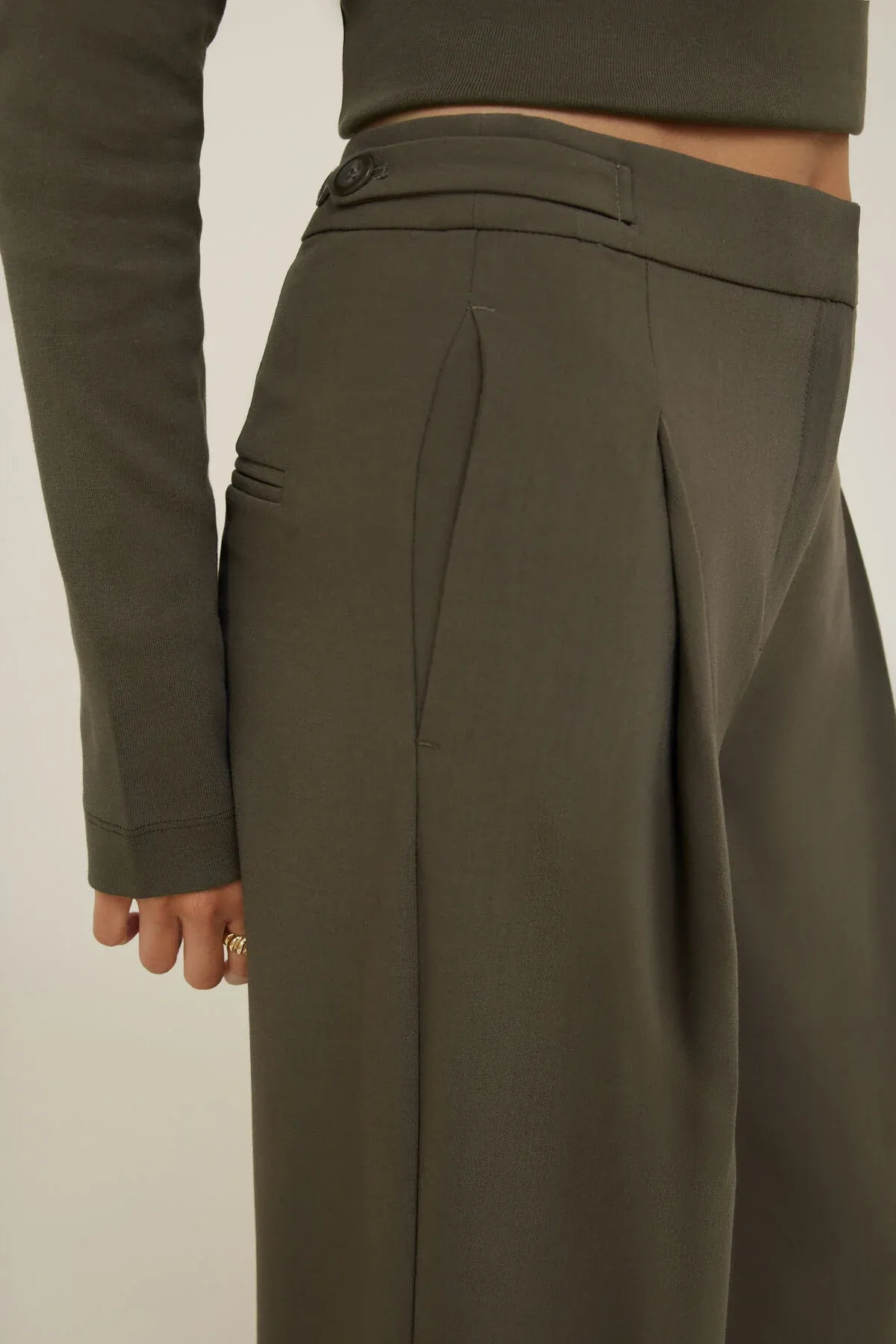 Leni Pleated Wide Leg Pants sold by Dynamite product image thumbnail 3
