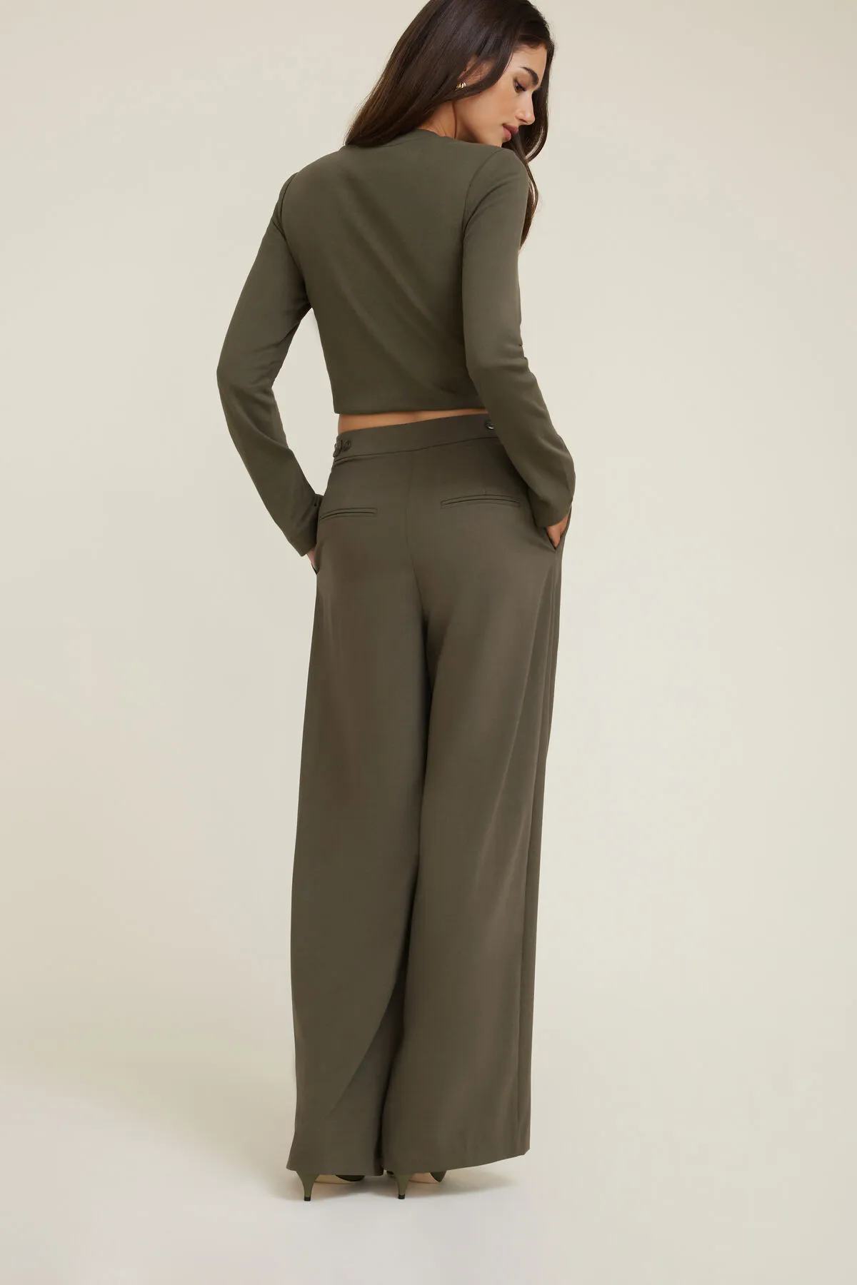 Leni Pleated Wide Leg Pants sold by Dynamite product image thumbnail 5