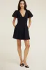 Flared Puff Sleeve Mini Dress sold by Dynamite