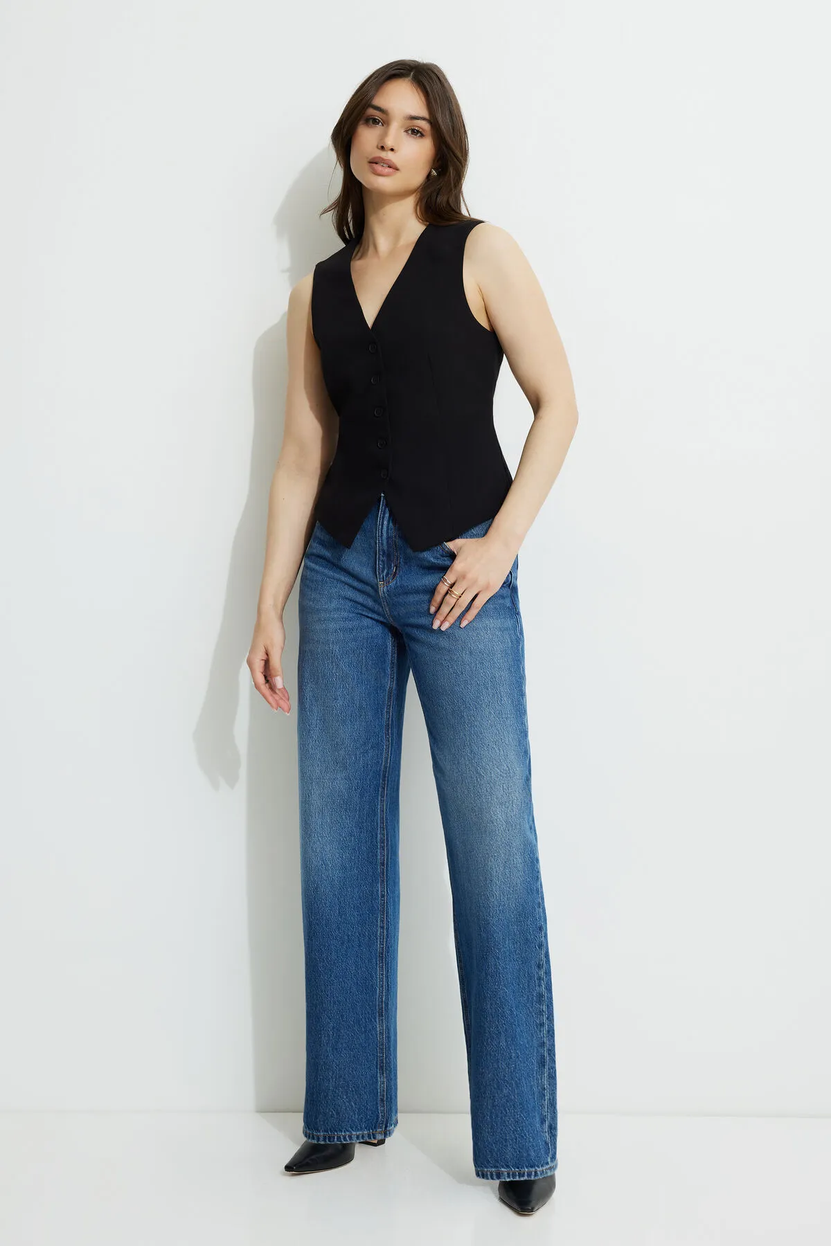 Nelly Cinch Back Vest sold by Dynamite product image thumbnail 2