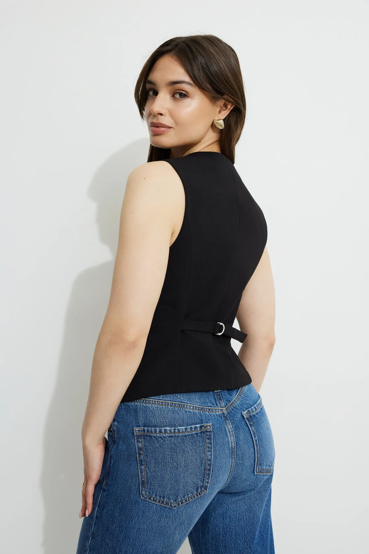 Nelly Cinch Back Vest sold by Dynamite product image thumbnail 3