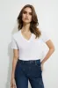 Essential V Neck Cotton T Shirt sold by Dynamite
