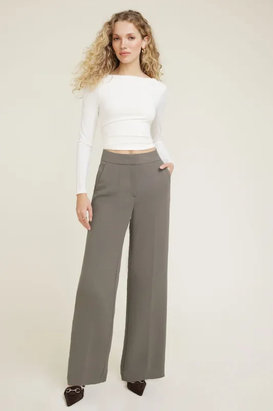 Yasmin Airflow Straight Leg Pants sold by Dynamite