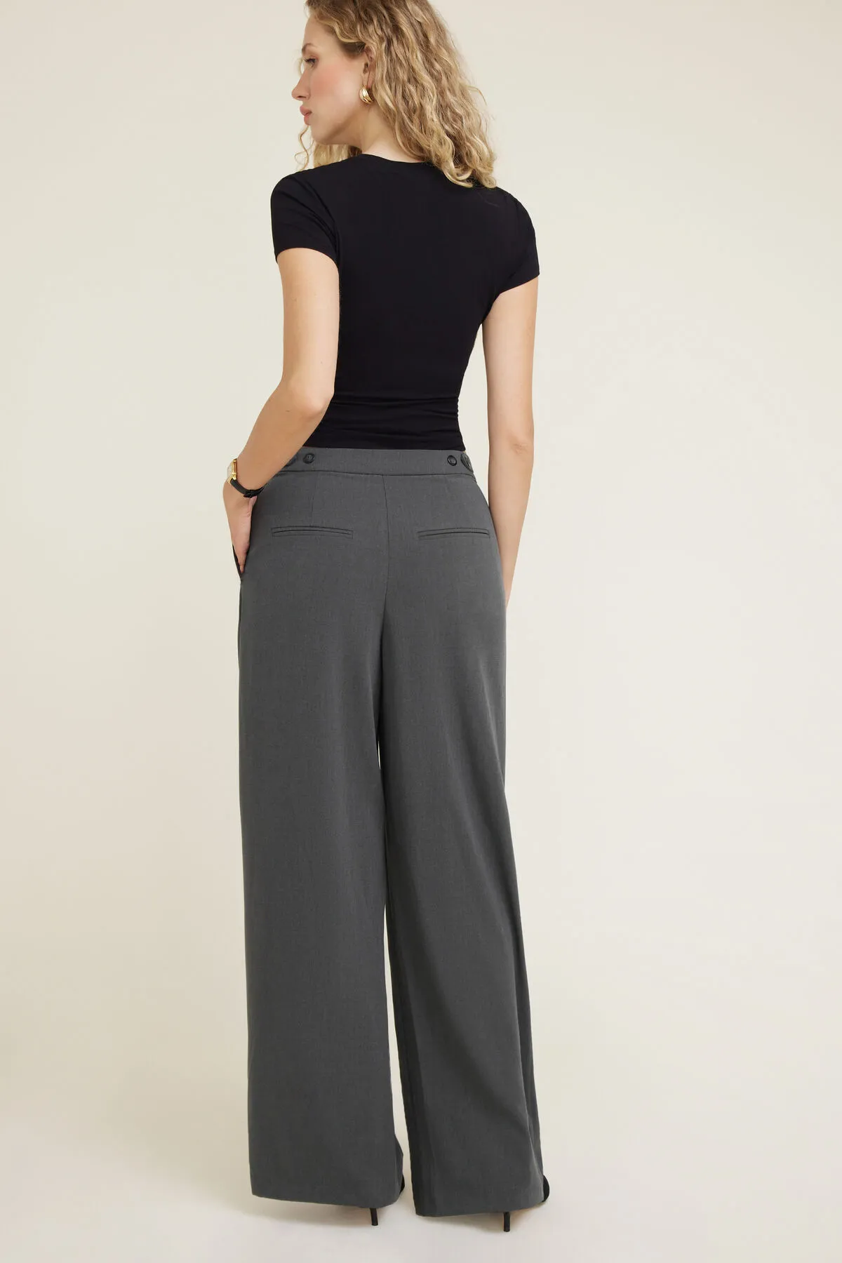 Leni Pleated Wide Leg Pants sold by Dynamite product image thumbnail 5