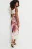 Off Shoulder Mesh Maxi Dress sold by Dynamite