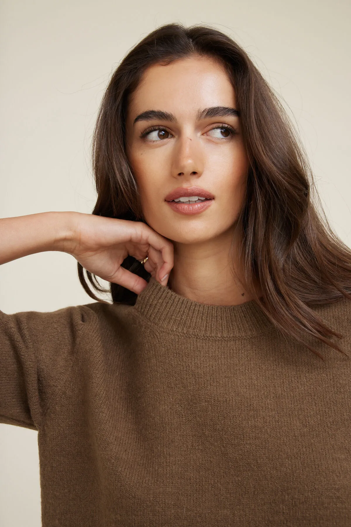 Aura Boxy Short Sleeve Sweater sold by Dynamite product image thumbnail 3