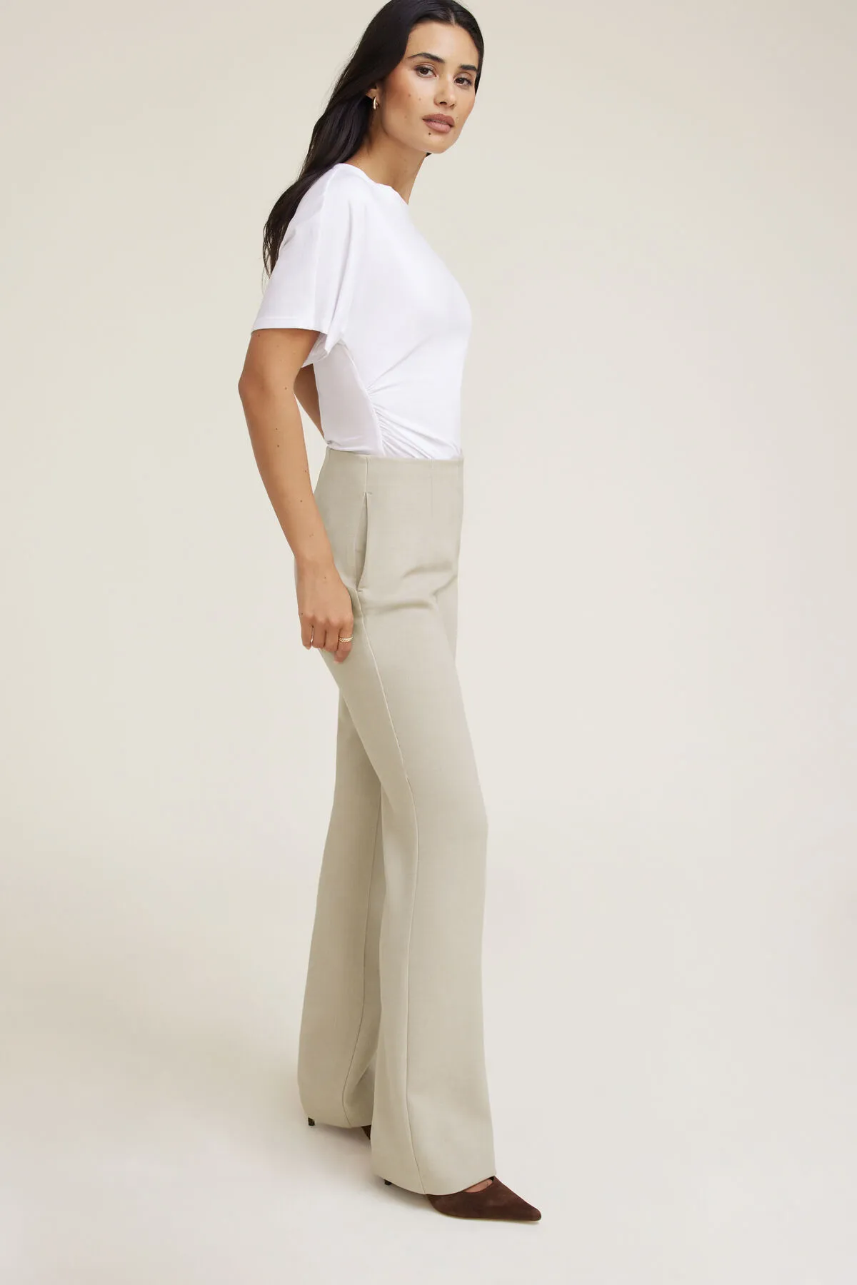 Stevie Slim Bootcut Pants sold by Dynamite product image thumbnail 4