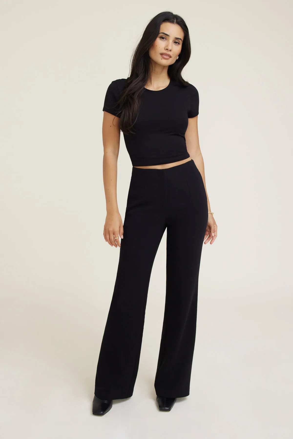 Stevie Slim Bootcut Pants sold by Dynamite