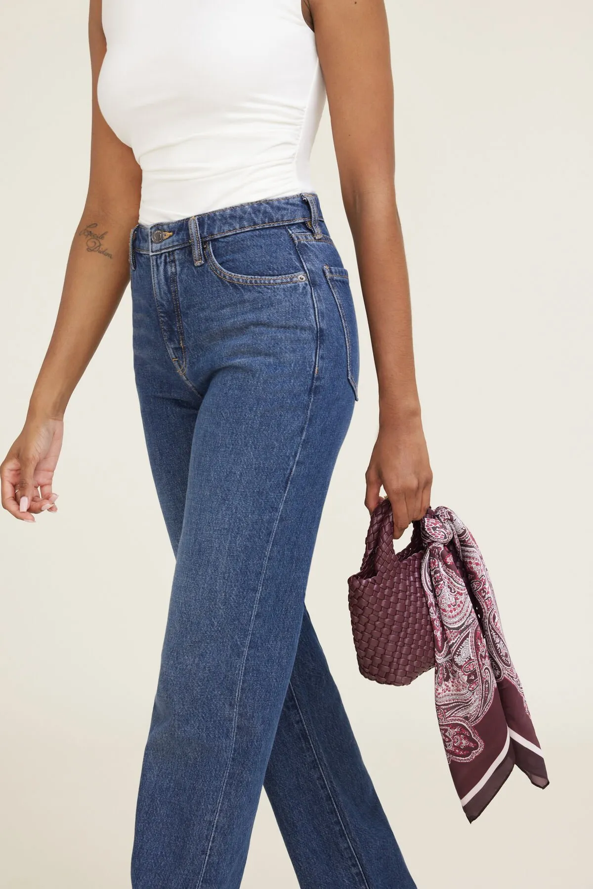 Satin Feel Scarf sold by Dynamite product image thumbnail 4