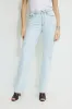Cara High Rise Straight Leg Jeans sold by Dynamite