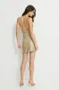 Sequin Halter Mini Dress sold by Dynamite