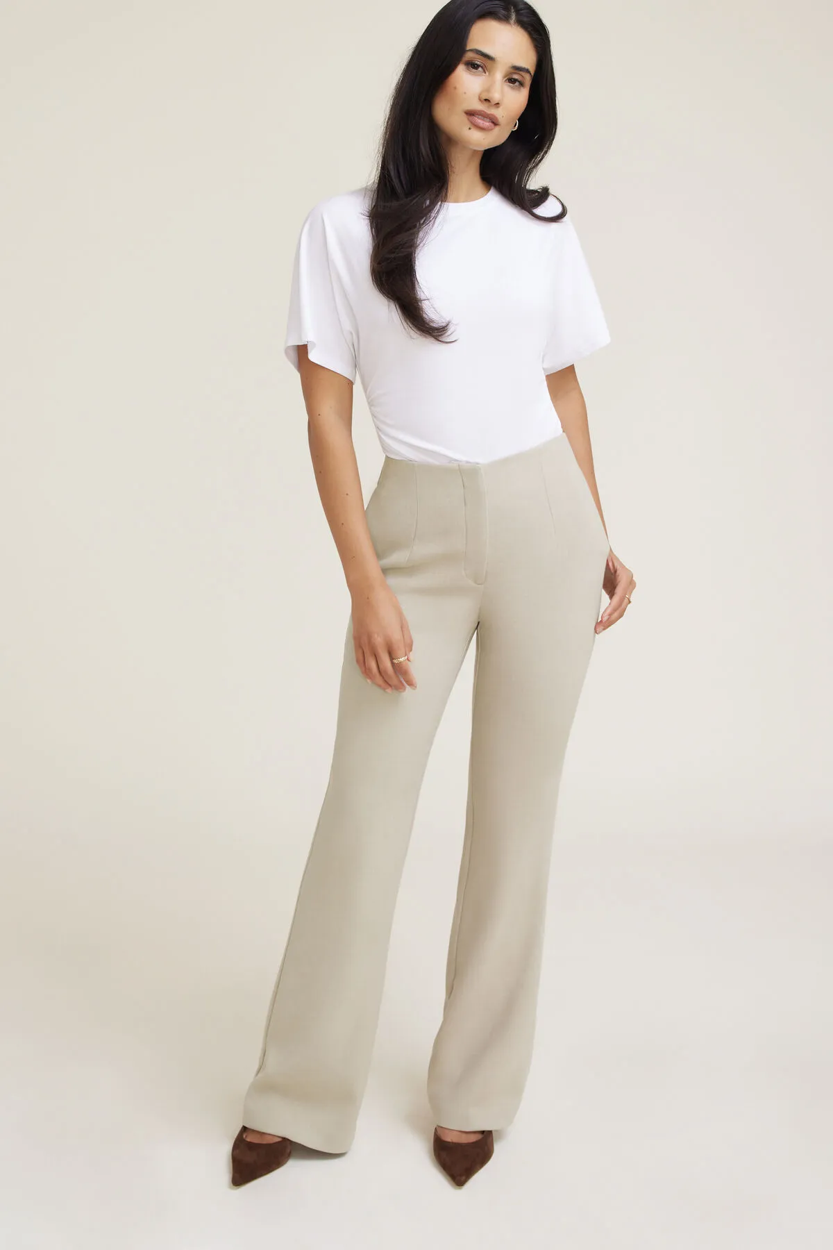 Stevie Slim Bootcut Pants sold by Dynamite