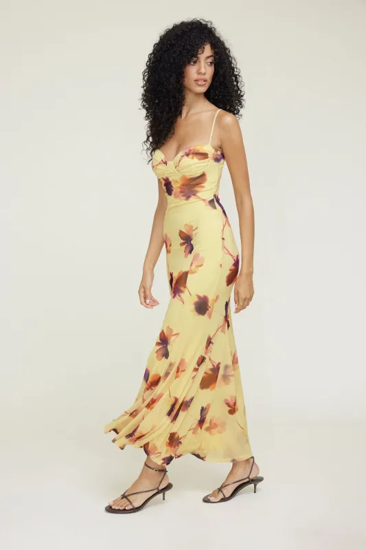 Sweetheart Mesh Maxi Dress sold by Dynamite