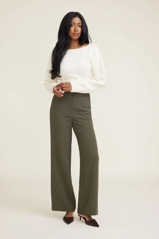 Yasmin Airflow Straight Leg Pants sold by Dynamite