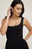 Scoop Flared Ponte Maxi Dress sold by Dynamite