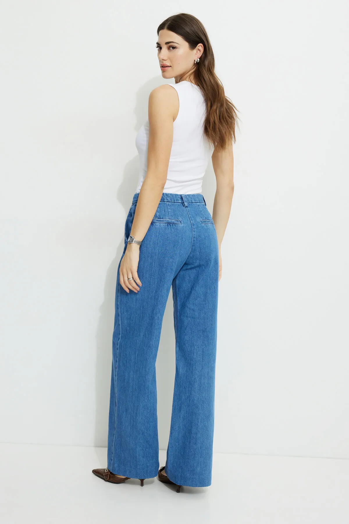 Wide Leg Trouser Jeans sold by Dynamite product image thumbnail 5