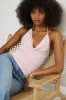 Sculpt Cowl Neck Halter Top sold by Dynamite