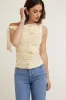 Single Shoulder Tie Mesh Top sold by Dynamite