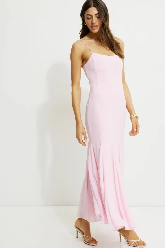 Scoop Neck Mermaid Maxi Dress sold by Dynamite