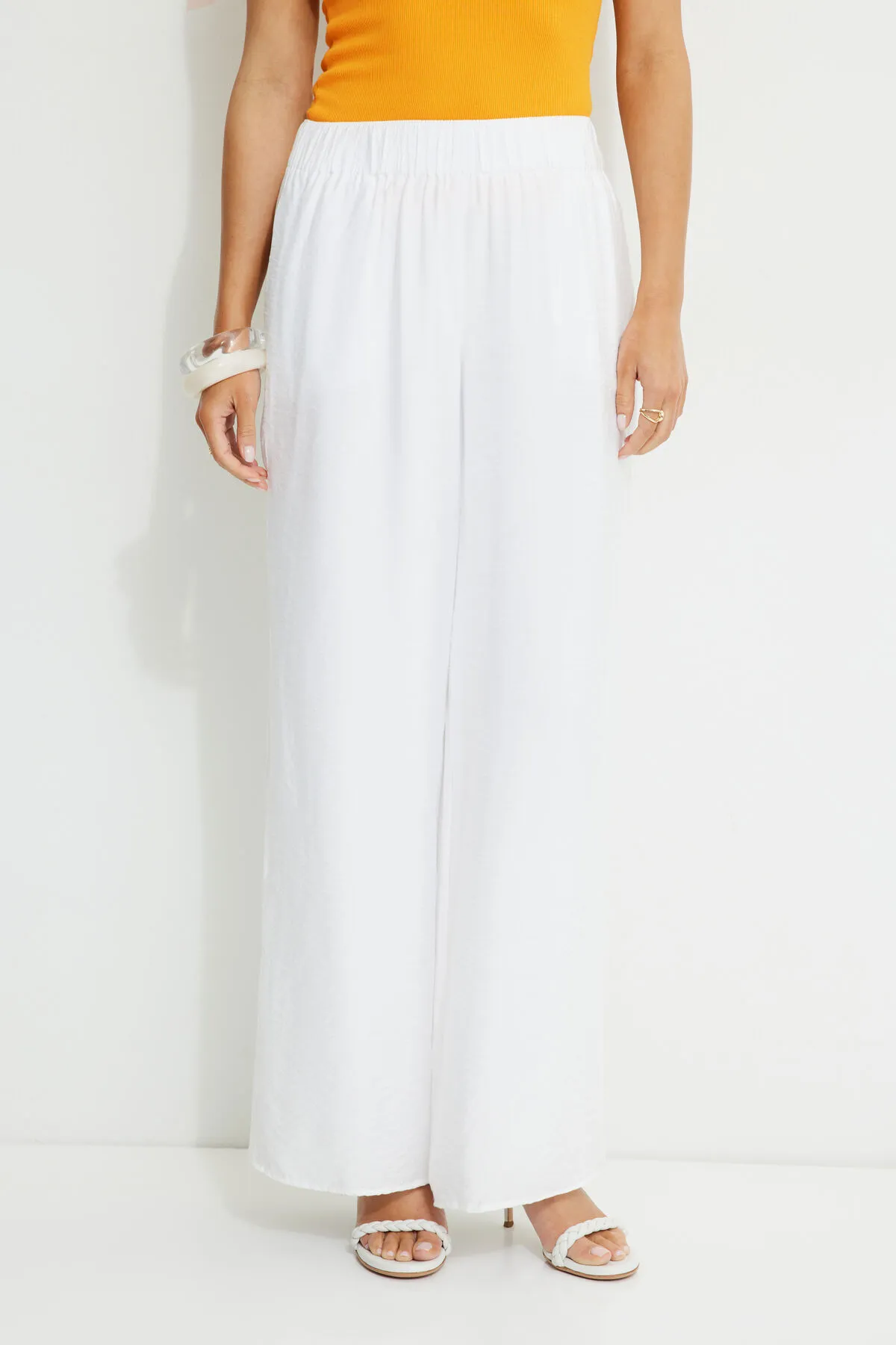 Airflow Wide Leg Pull On Pants sold by Dynamite product image thumbnail 2