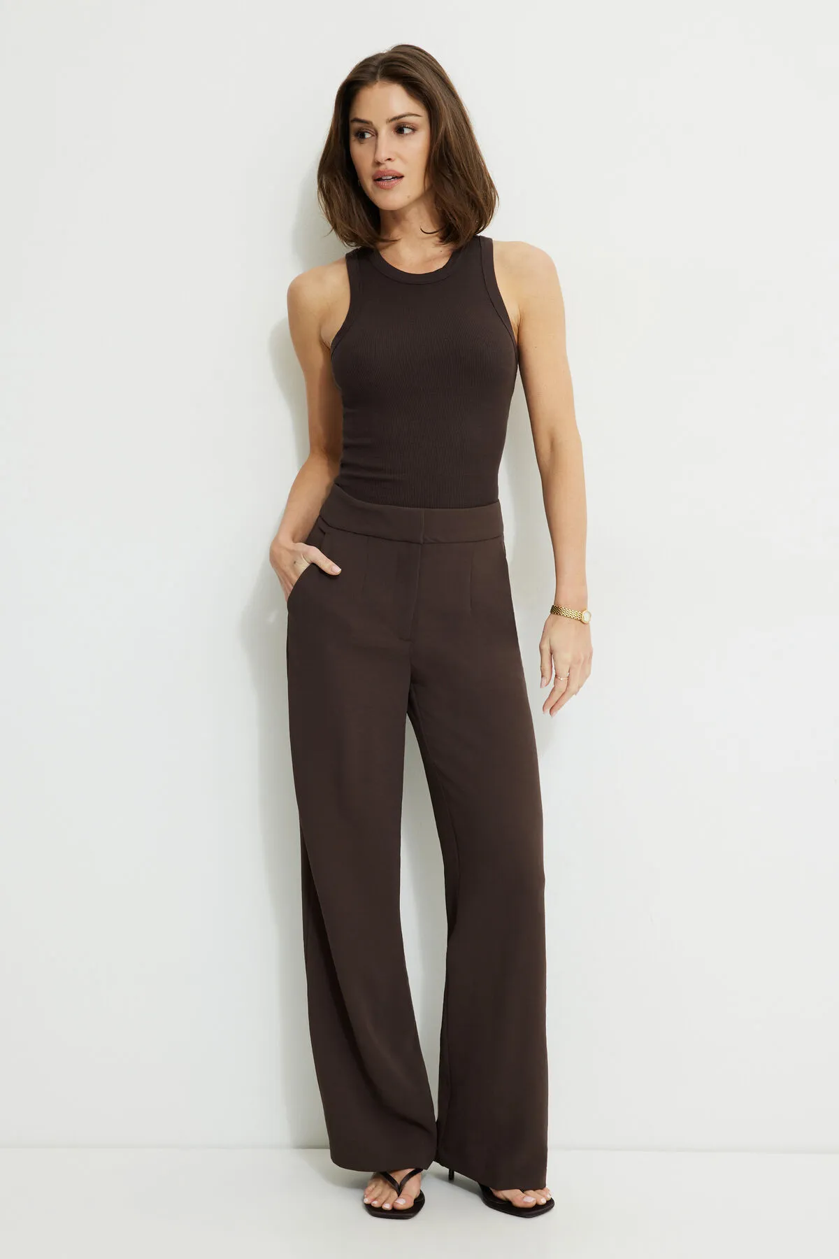 Yasmin Airflow Straight Leg Pants sold by Dynamite