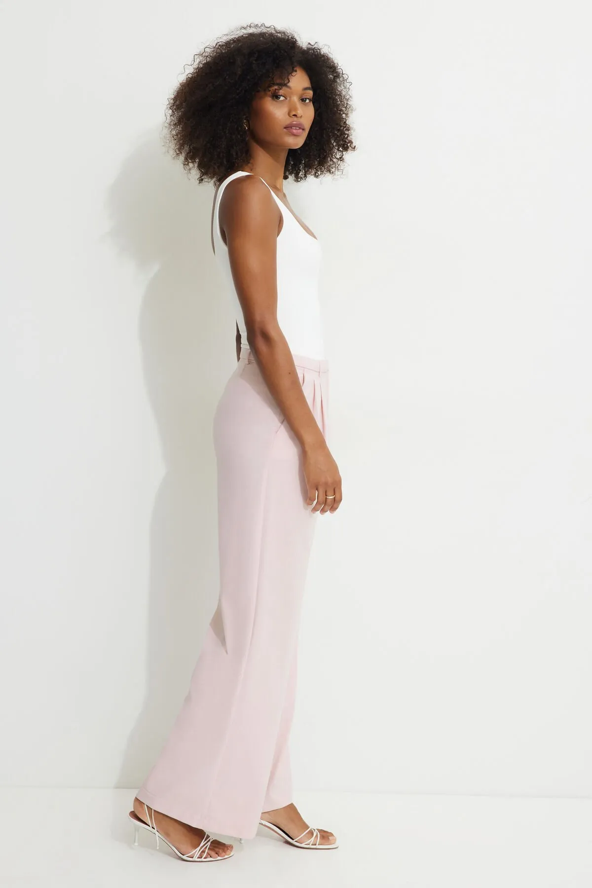 Pleated Wide Leg Pants sold by Dynamite product image thumbnail 5