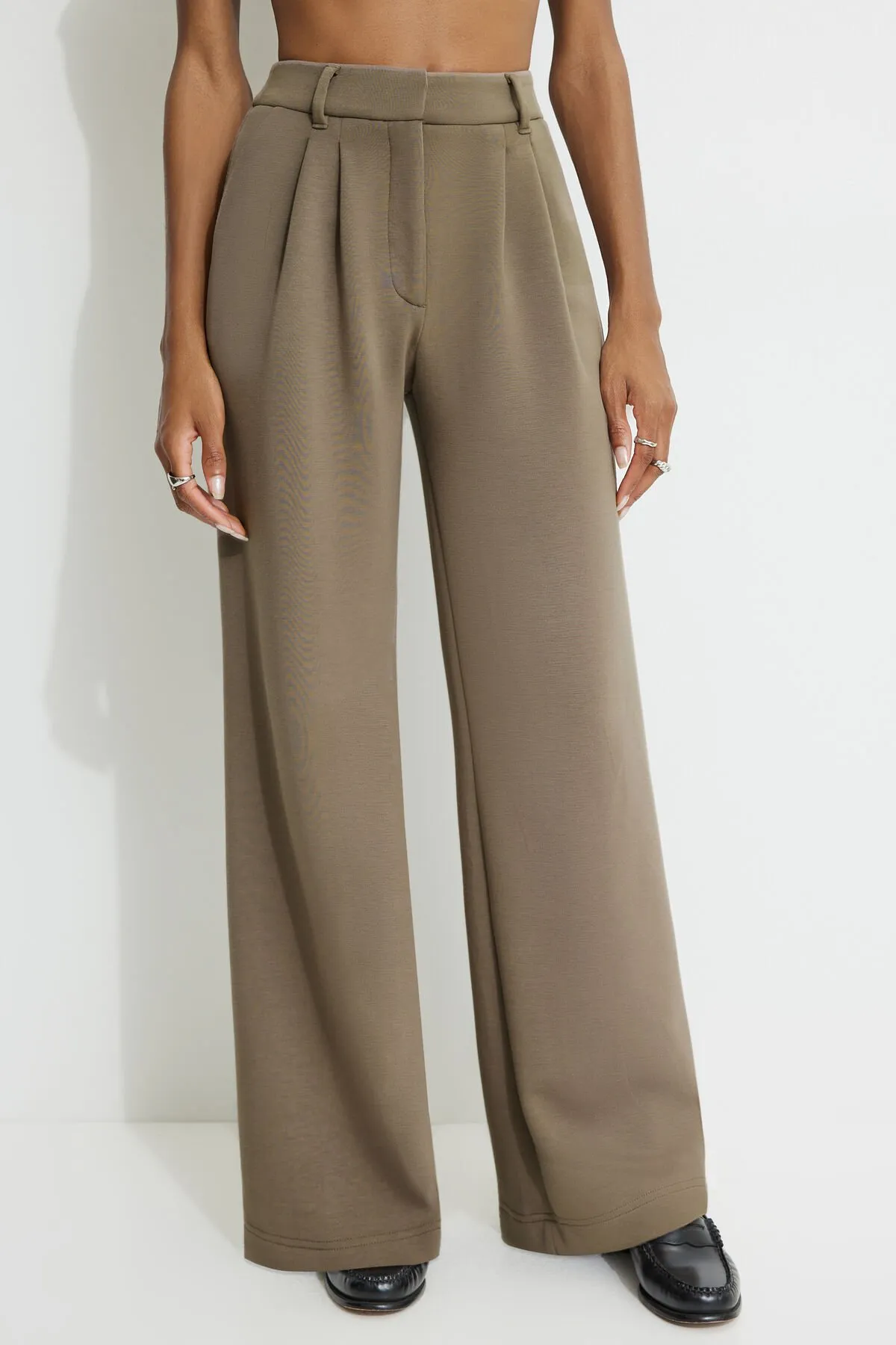 Alex Anywear Scuba Wide Leg Pants sold by Dynamite product image thumbnail 2