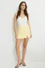 Linen Mini Skirt sold by Dynamite