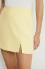 Linen Mini Skirt sold by Dynamite