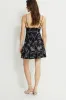 Embroidered Flared Mini Dress sold by Dynamite