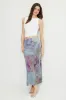 Printed Mermaid Maxi Skirt sold by Dynamite