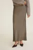 Satin Maxi Skirt sold by Dynamite