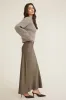 Satin Maxi Skirt sold by Dynamite