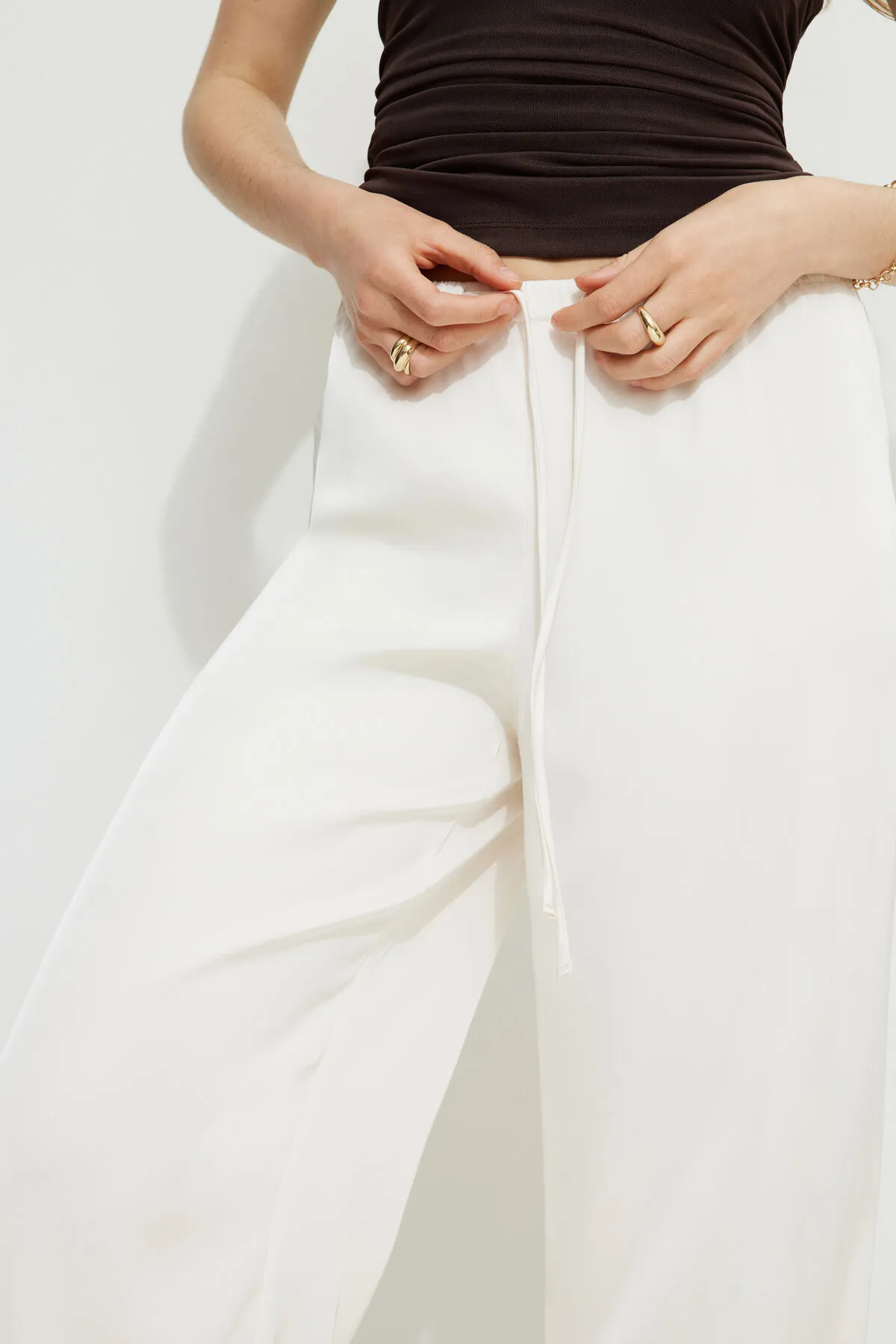 Leo Wide Leg Satin Pants sold by Dynamite product image thumbnail 3