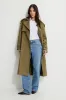 Twill Trench Coat sold by Dynamite
