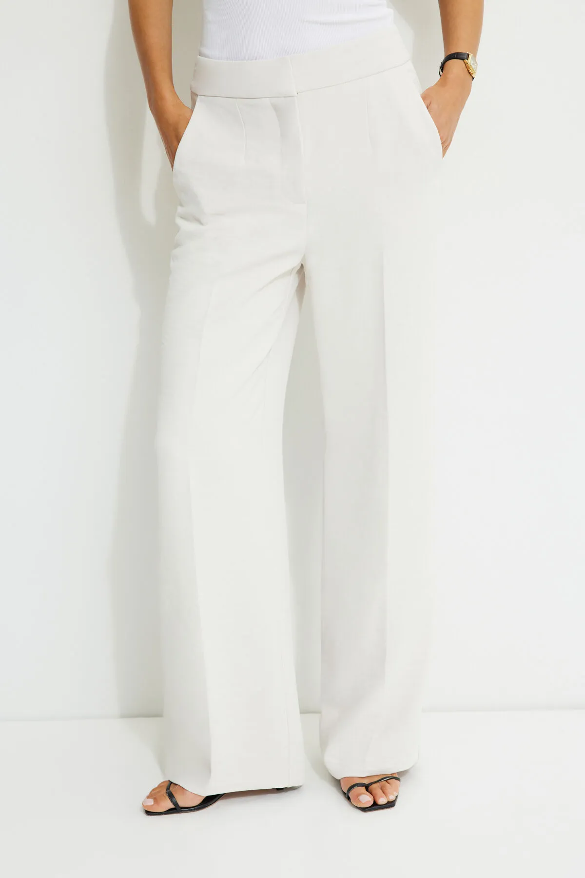 Yasmin Airflow Straight Leg Pants sold by Dynamite product image thumbnail 2