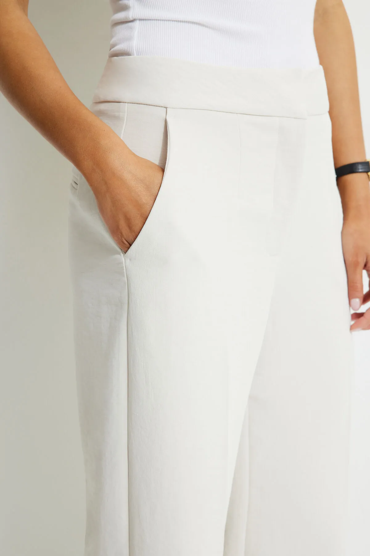 Yasmin Airflow Straight Leg Pants sold by Dynamite product image thumbnail 3