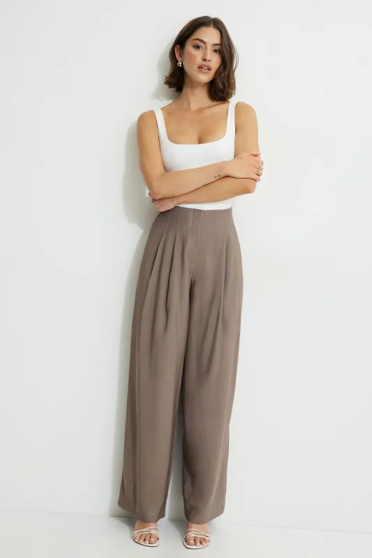 Pleated Wide Leg Pants sold by Dynamite