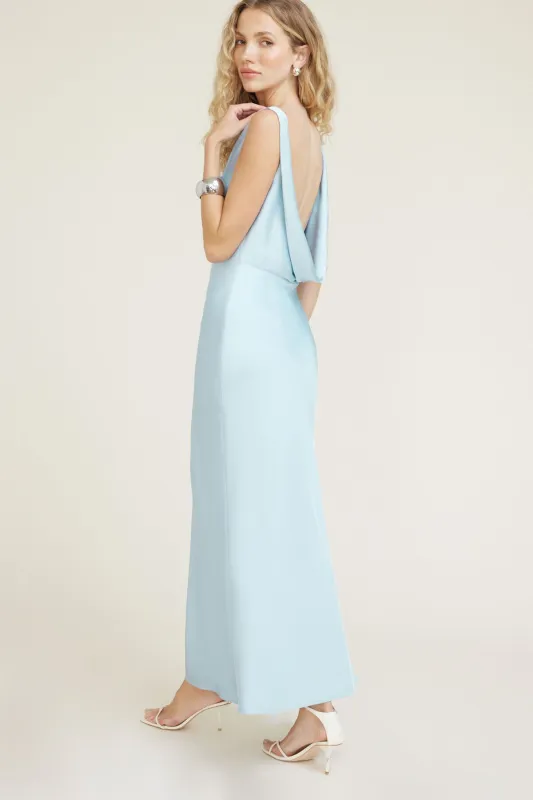 Nora Satin Maxi Slip Dress sold by Dynamite