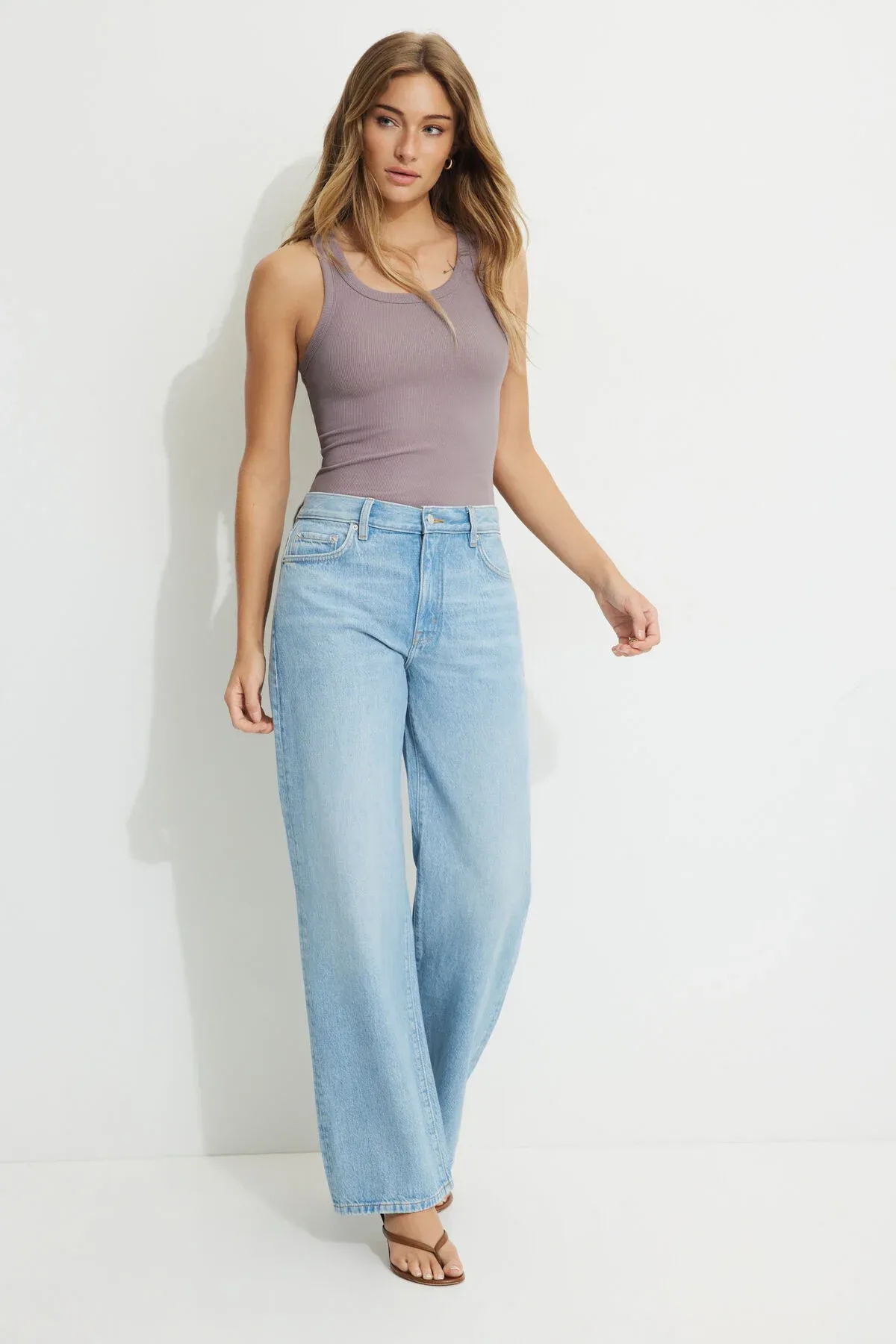 Rio Ribbed Tank Top sold by Dynamite product image thumbnail 2