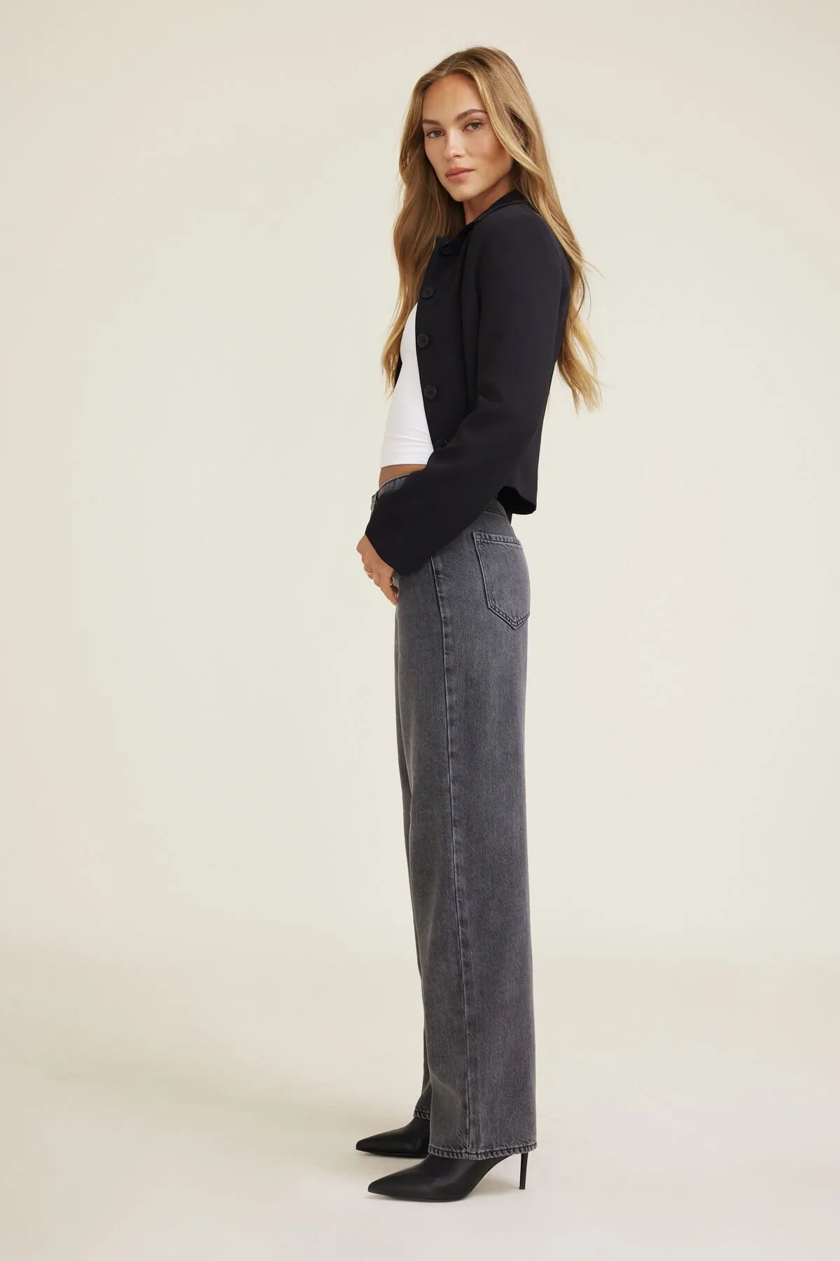 Mika Mid Rise Relaxed Tencel™ Jeans sold by Dynamite product image thumbnail 4