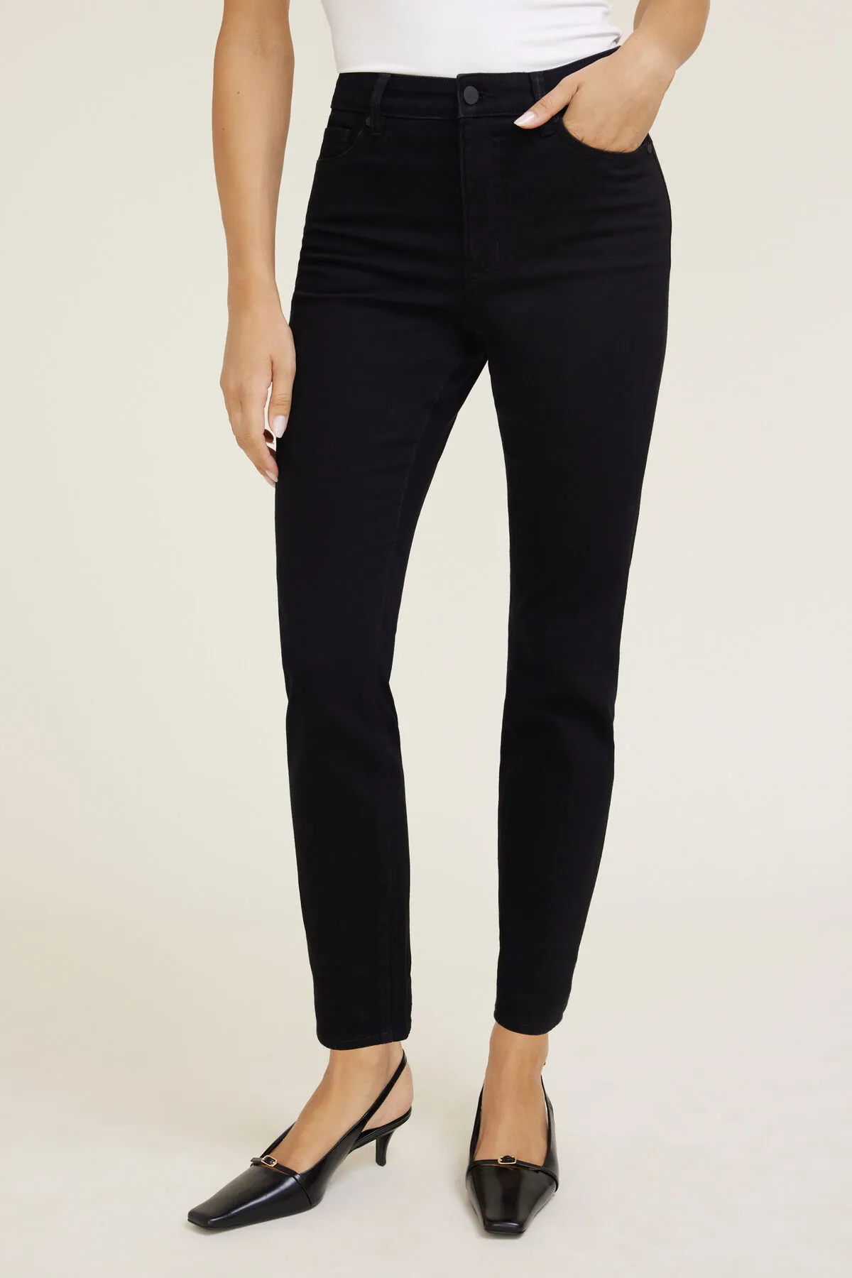 Goldie Stretch High Rise Skinny Leg Jeans sold by Dynamite product image thumbnail 2