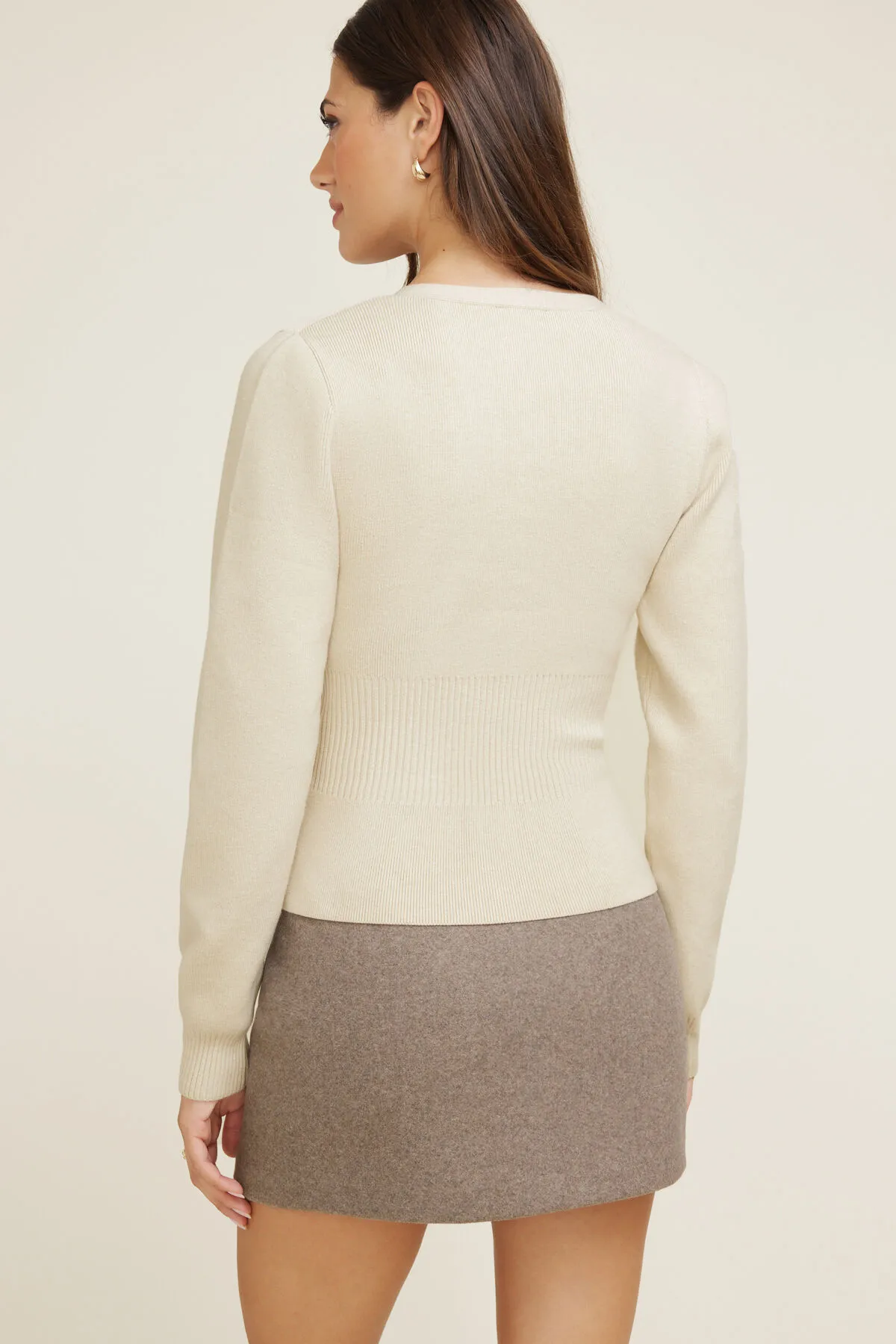 Cinched Waist Cardigan sold by Dynamite product image thumbnail 5