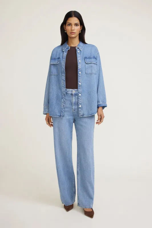 Sydney Mid Rise Baggy Fit Tencel™ Jeans sold by Dynamite