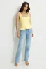 Square Neck Peplum Top sold by Dynamite