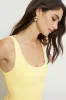 Square Neck Peplum Top sold by Dynamite