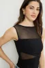 Layered Sculpt Mesh Bodysuit sold by Dynamite