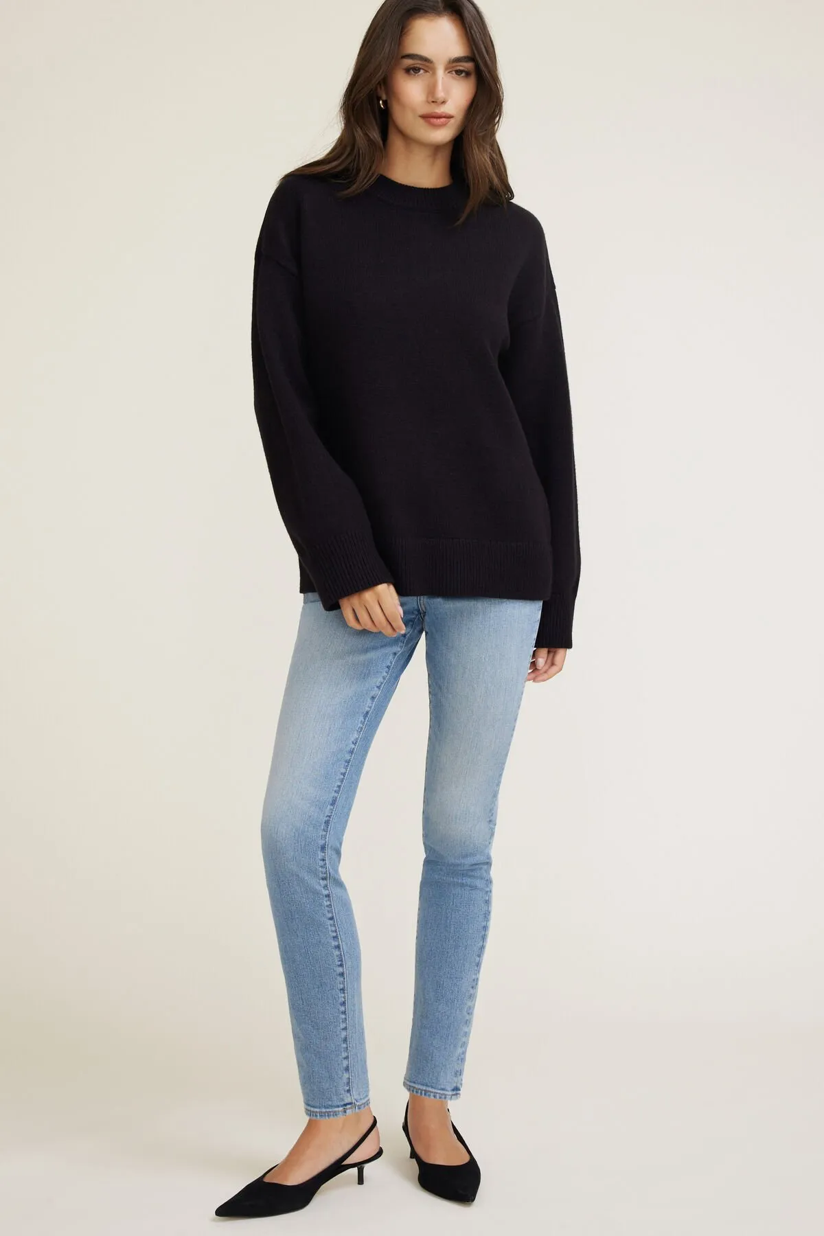 Goldie Stretch High Rise Skinny Leg Jeans sold by Dynamite product image thumbnail 4